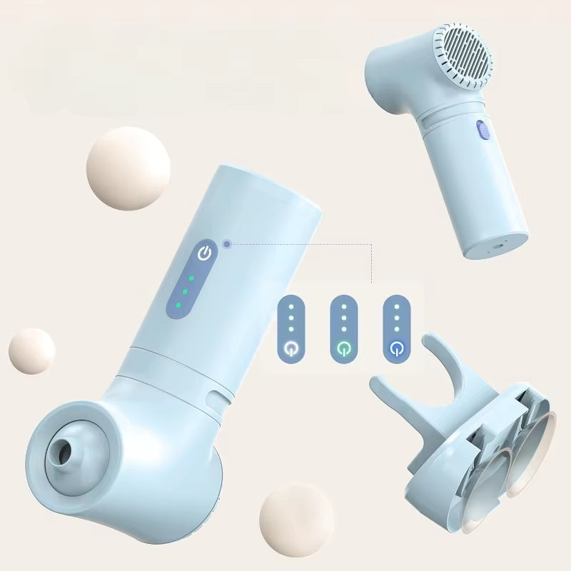 Bath Jet Spa, Cordless Portable Bathtub Accessories with 3-Level Adjustable Speed, Bubble Maker/Bath Jet Mode